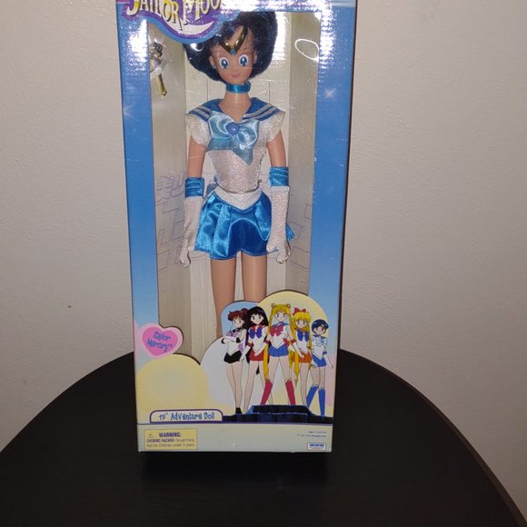 Sailor Mercury 17" Adventure Doll from 2000 Licensed by DiC Entertainment NIB - Picture 8 of 11